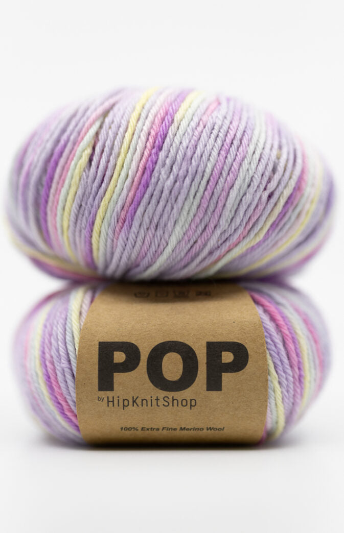 Pop Merino - Magic Mix - Håndfarvet