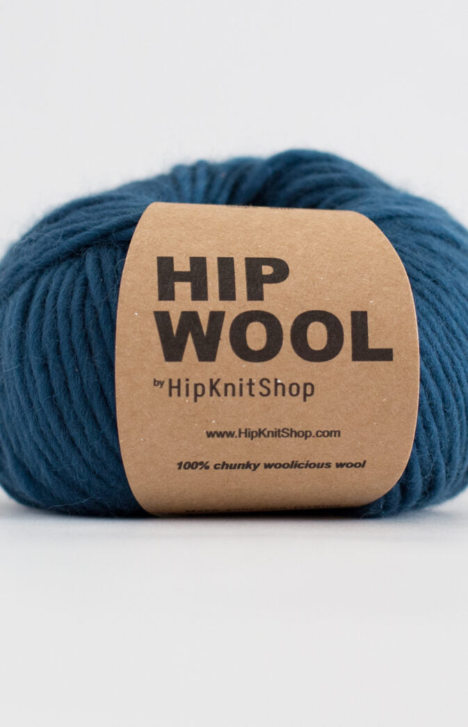 Hip Wool - Petrol Blue