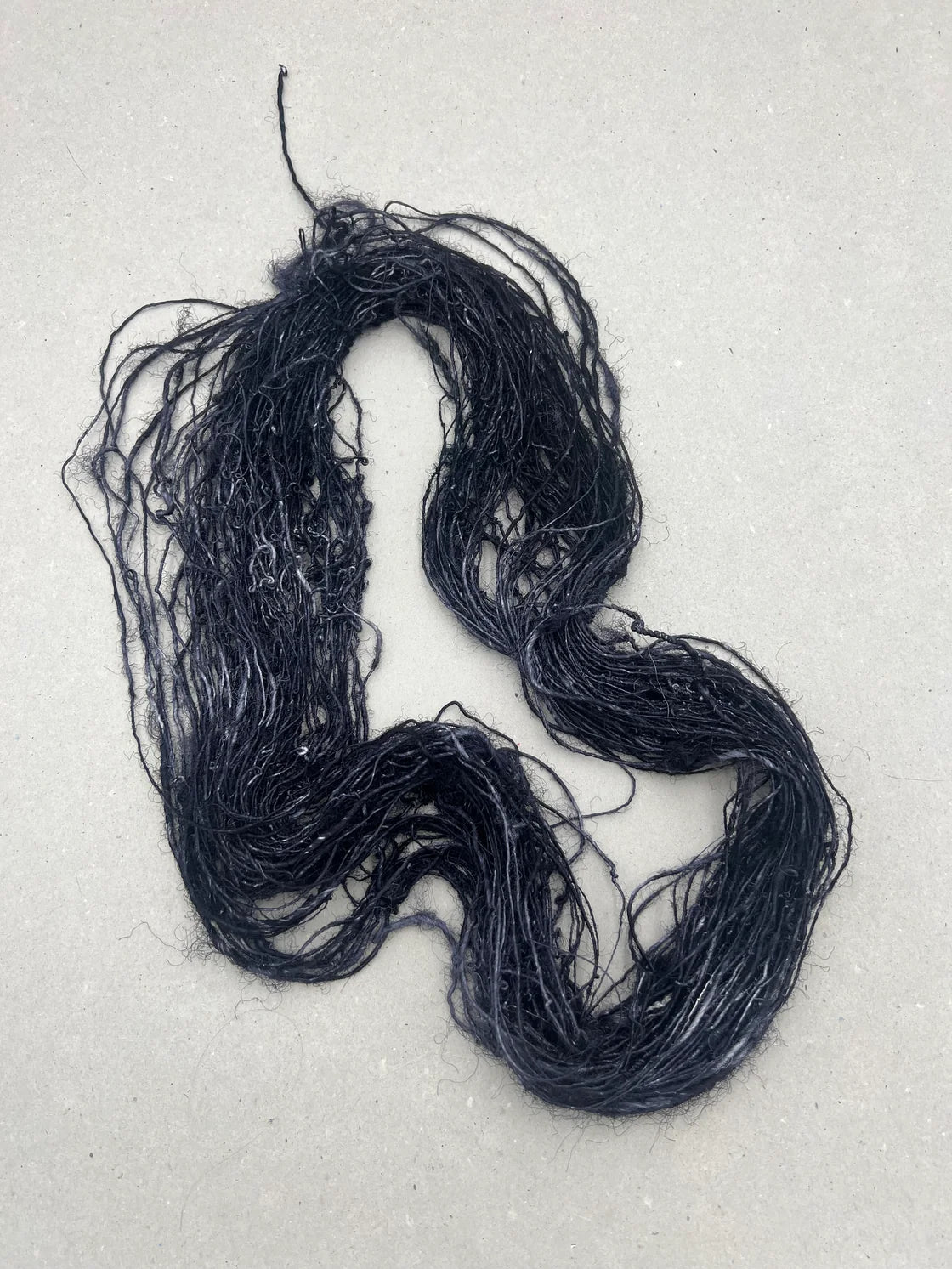 Recycled silk - Thelma - NOIR