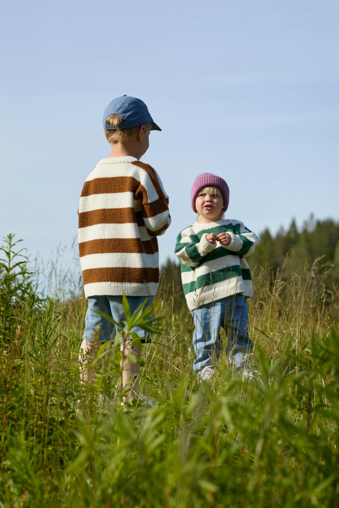 Tobbe sweater – strikkekit ✨