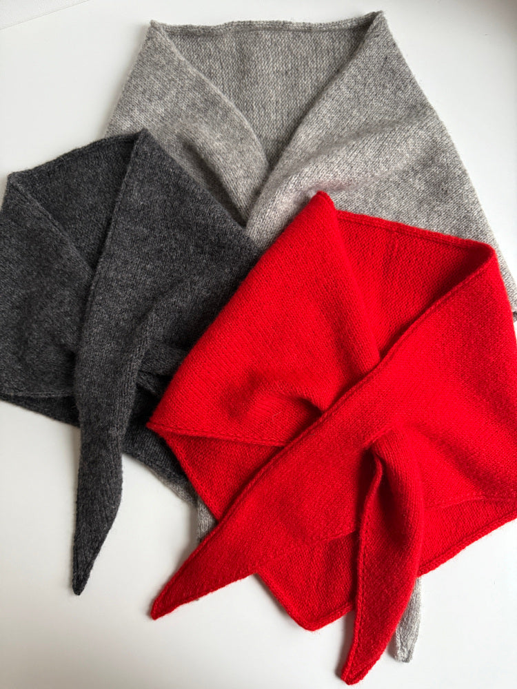 🧶✨ Garnkit til Magdalenasjal – Rauma Finull | Elegant trekantsjal