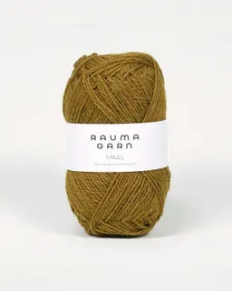 Rauma Garn - Finull - Olivengrønn (4010)