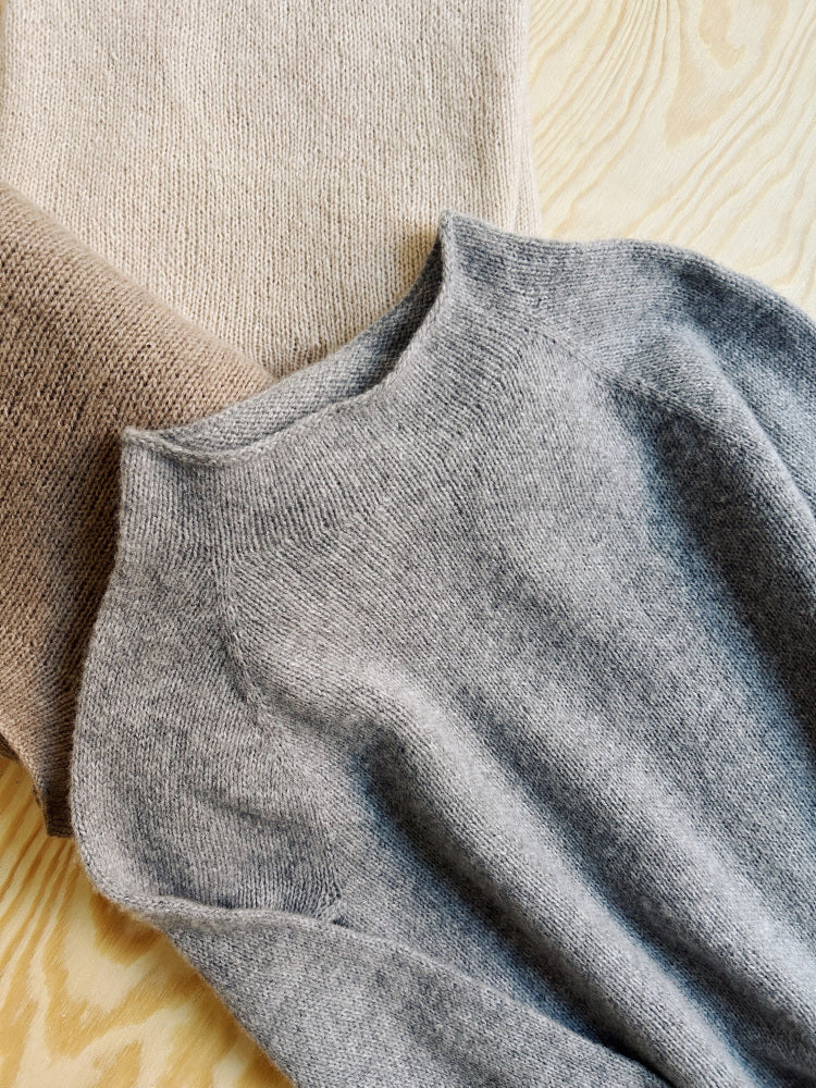 Lun Lenibluse – Opskrift & Garn - Elegant og feminin raglanbluse 🧶🤍