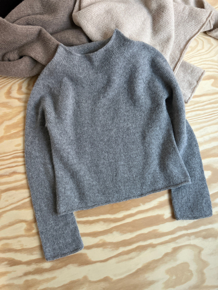 Lun Lenibluse – Opskrift & Garn - Elegant og feminin raglanbluse 🧶🤍