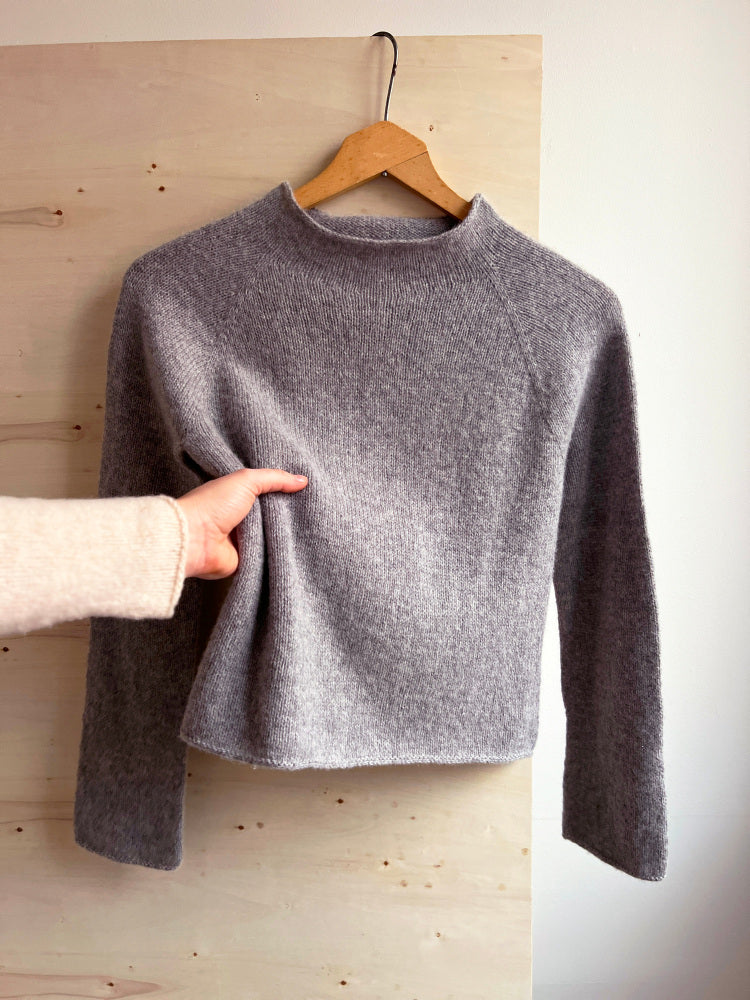 Lun Lenibluse – Opskrift & Garn - Elegant og feminin raglanbluse 🧶🤍