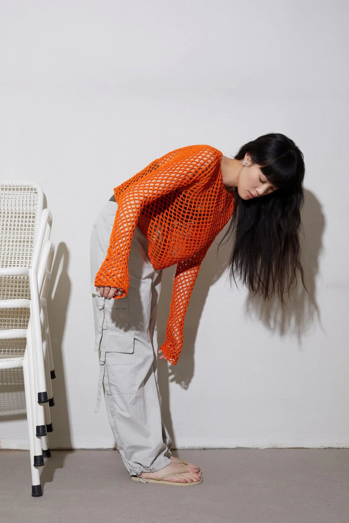 Pacific Genser – Luftig hæklet sweater med smukt hulmønster 🌿🧶