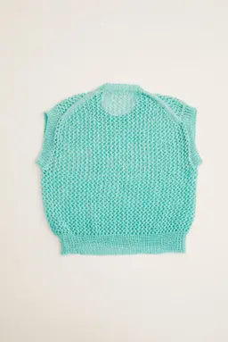 Pileavest – Strikkeopskrift på vest i hulmønster 🌿🧶
