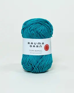 Rauma Garn - Tjukk Bomull - Turikis (353)