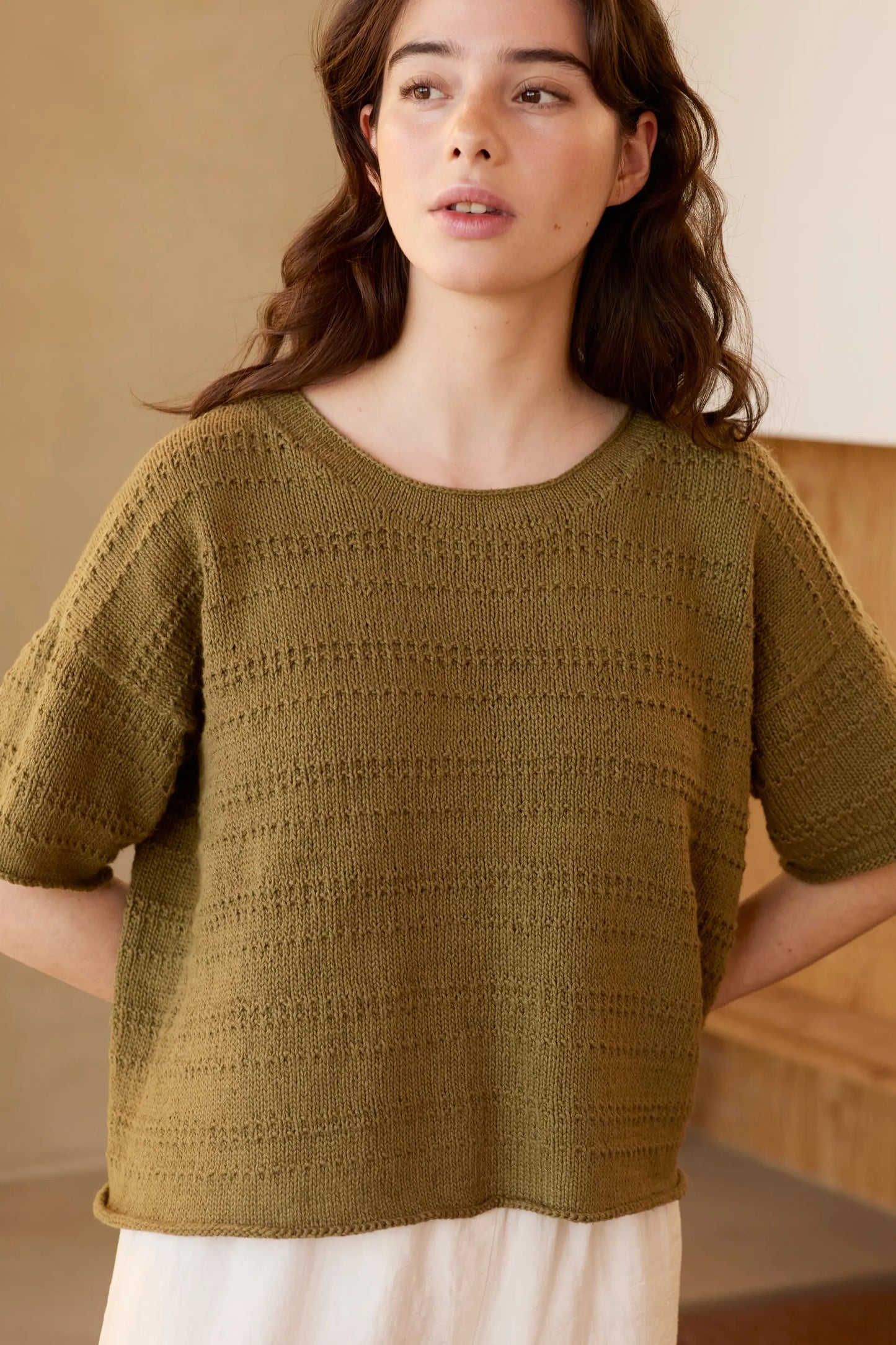 Patra Lintopp Strikkekit – Sommertop i Petunia (bomuld) 🌿🧶