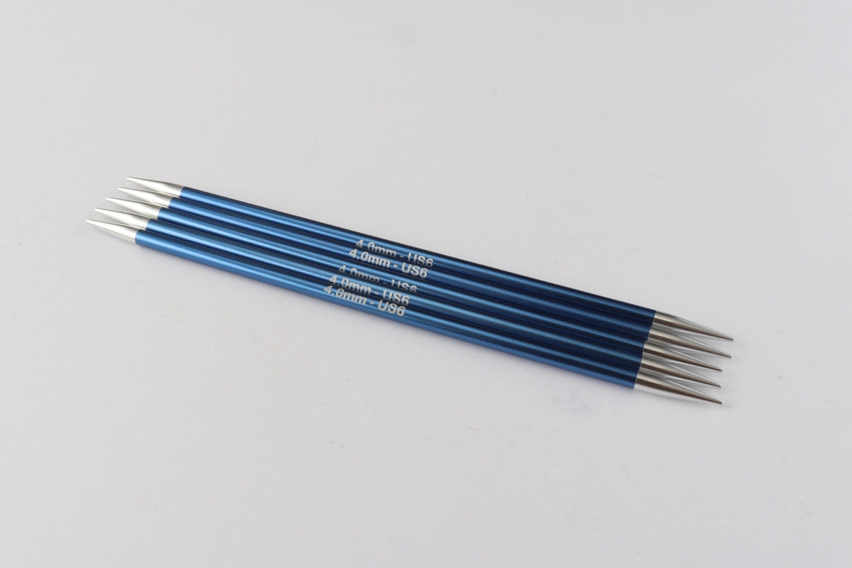 KnitPro ZING Strømpepinde 20 cm – 4.00 mm