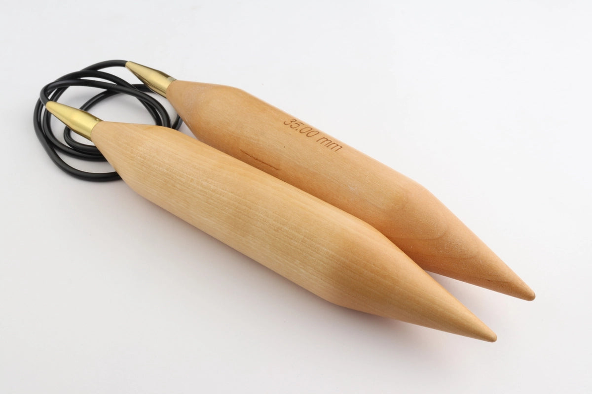 Jumbo Strikkepinde 35 mm – KnitPro