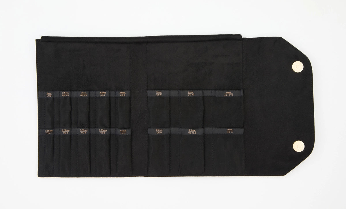 KnitPro Coal Etui – Til Strømpepinde
