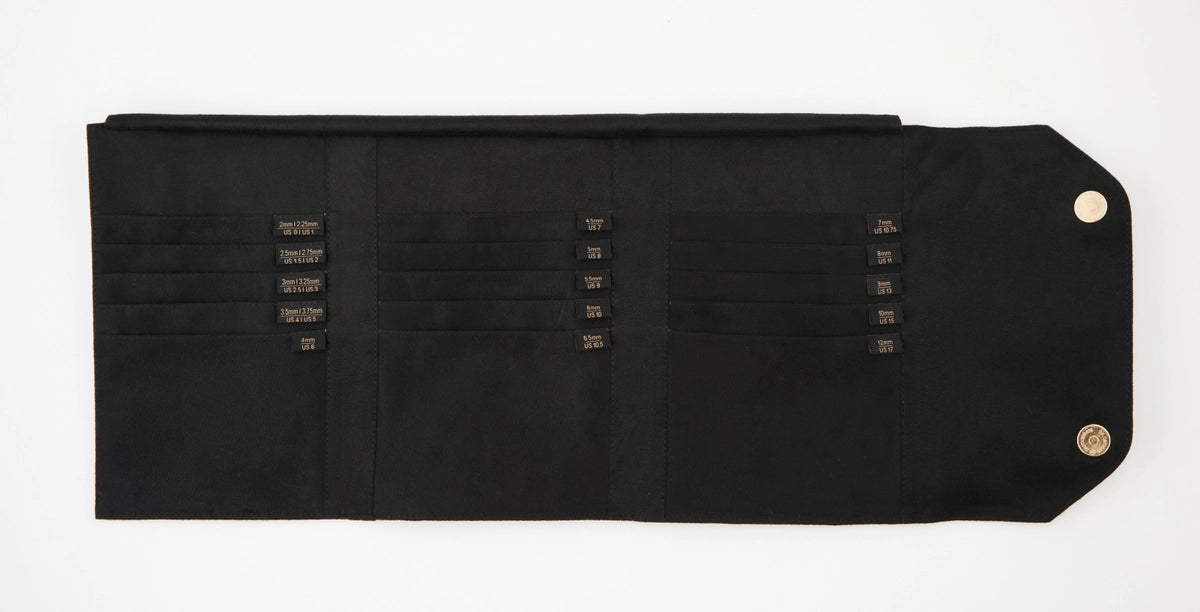 KnitPro Coal Etui – Til Rundpinde