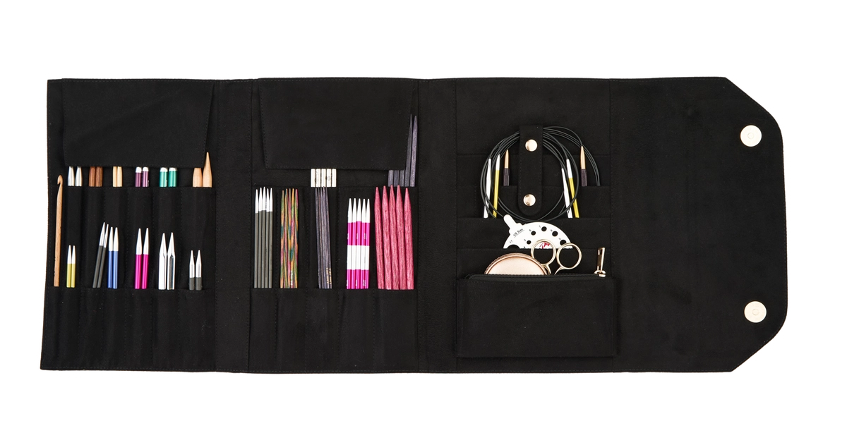 KnitPro Coal Etui – Til Alle Typer Strikkepinde