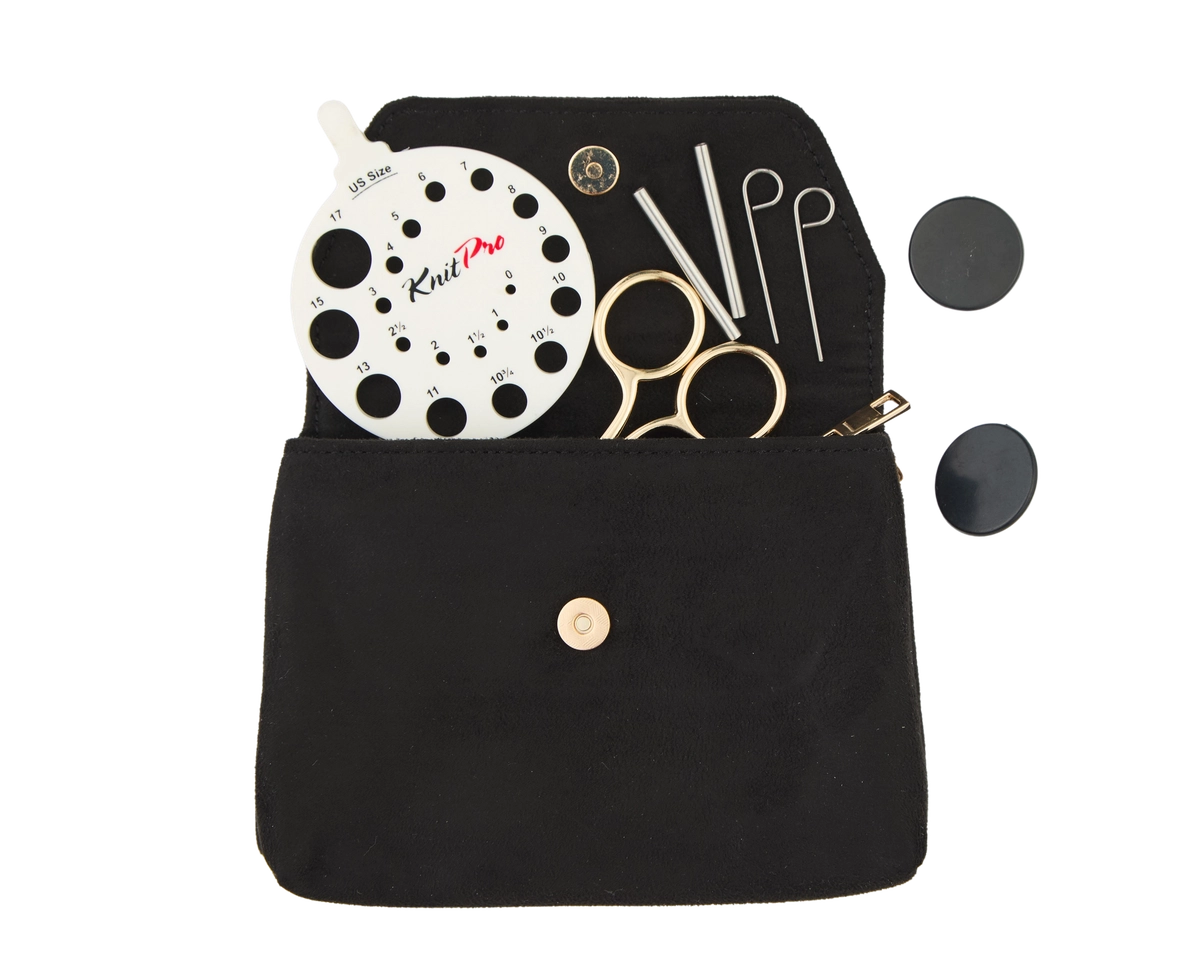 KnitPro Coal Etui - Til tilbehør