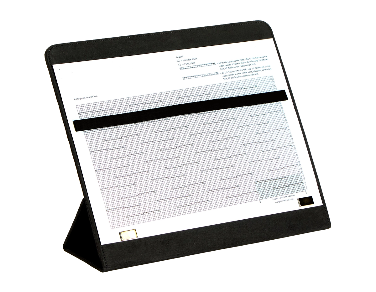 KnitPro Coal Knitting Chart Keeper – Small