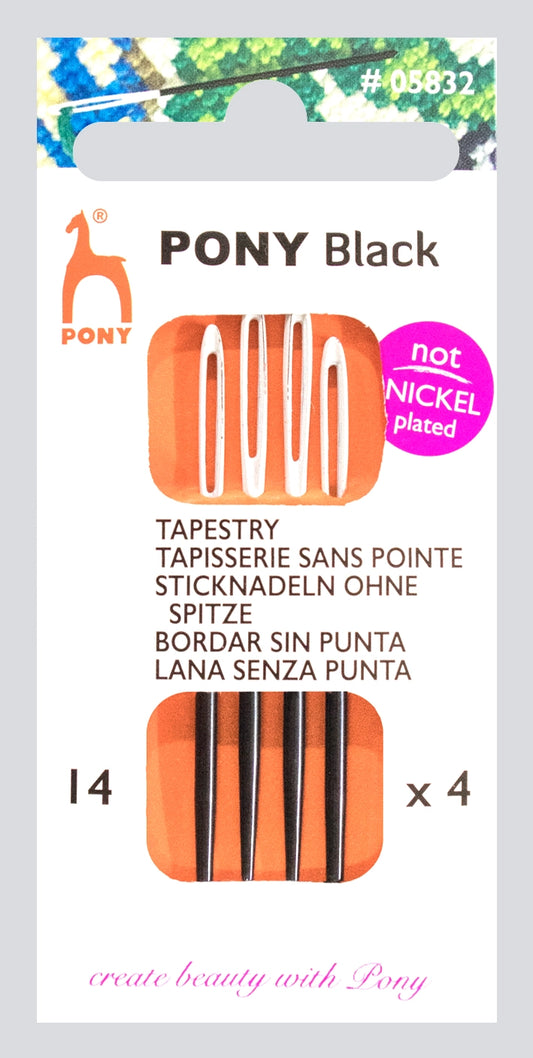 Uldnåle fra Pony – 4 stk uden spids 🧶💛