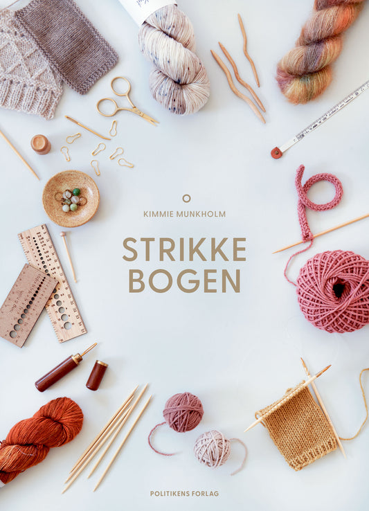 📖 Strikkebogen af Kimmie Munkholm – teknikker for både nye og øvede 🧶✨