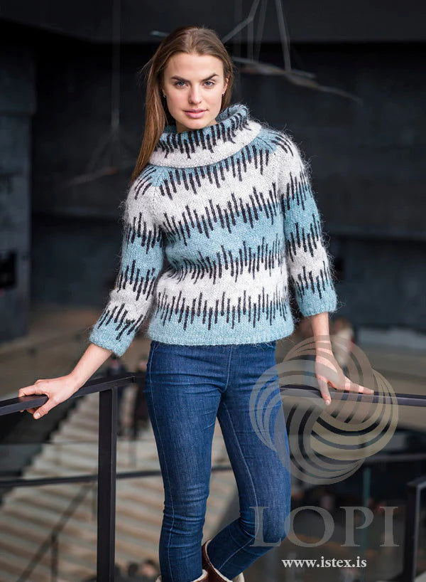 Birta - Strikkekit i Álafosslopi -  34-3