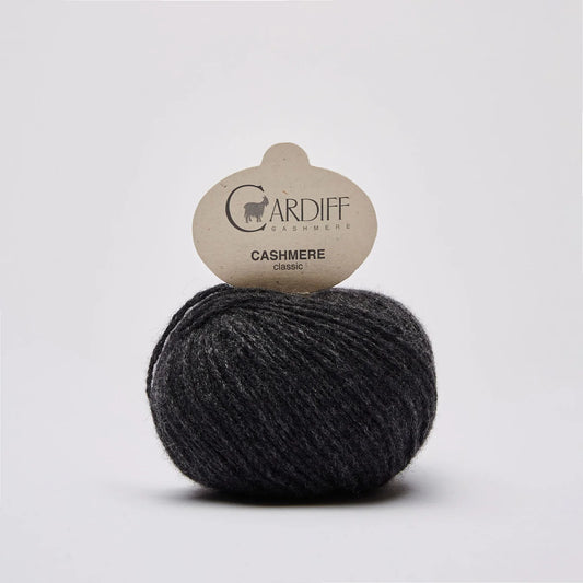 CARDIFF Cashmere - CLASSIC - Antracite 520