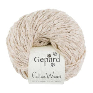 Cotton Waves - Raw White 102 - Gepard Garn