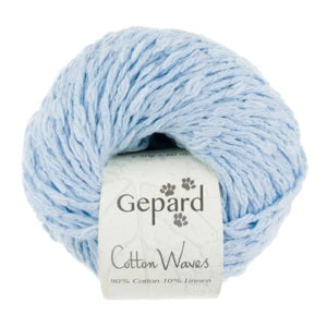 Cotton Waves - Drømmeblå 715  - Gepard Garn