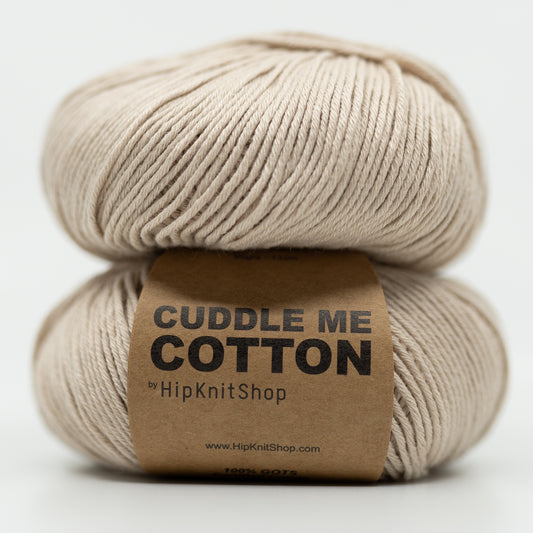 Cuddle Me Cotton - Sand