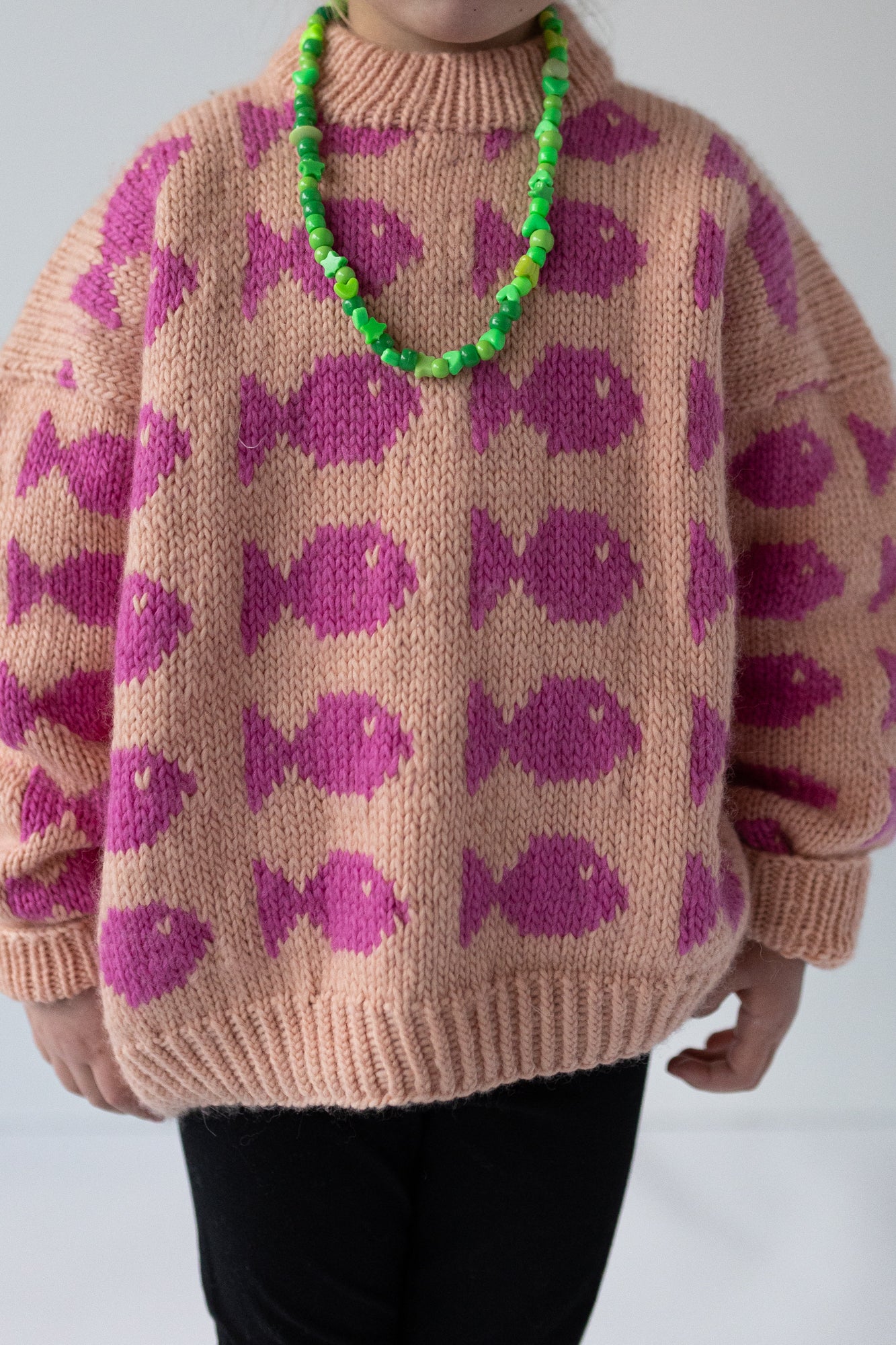 Fishy Sweater KIDS - gratis sammen med garn