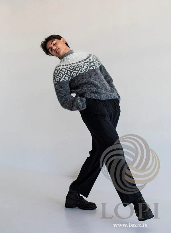 #Hashtag (42-01) – Islandsk sweater Garnkit i Plötulopi