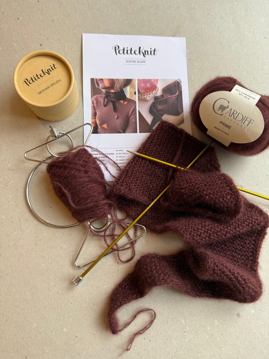 Sophie Scarf – Prime Hack Edition i børstet Cashmere