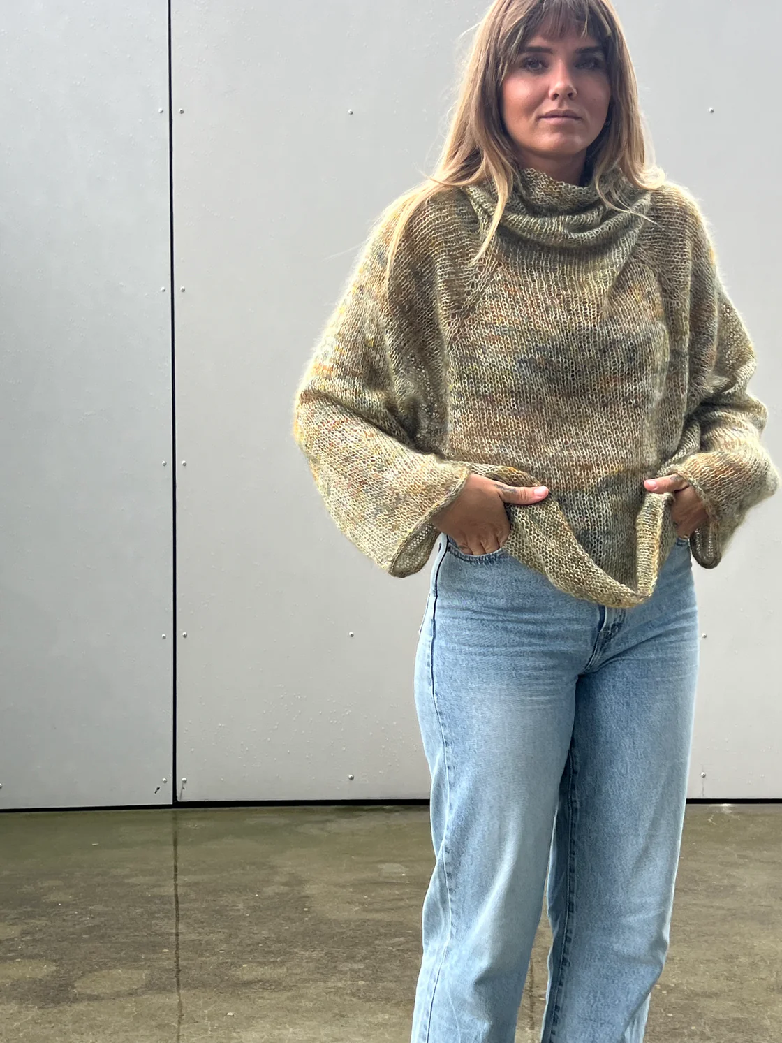 Erika - 🧶 STRIKKEKIT 🧶 - Kidsilk & Angel Lace - Thelma Steimann