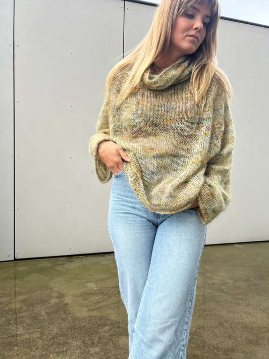 Erika - 🧶 STRIKKEKIT 🧶 - Kidsilk & Angel Lace - Thelma Steimann