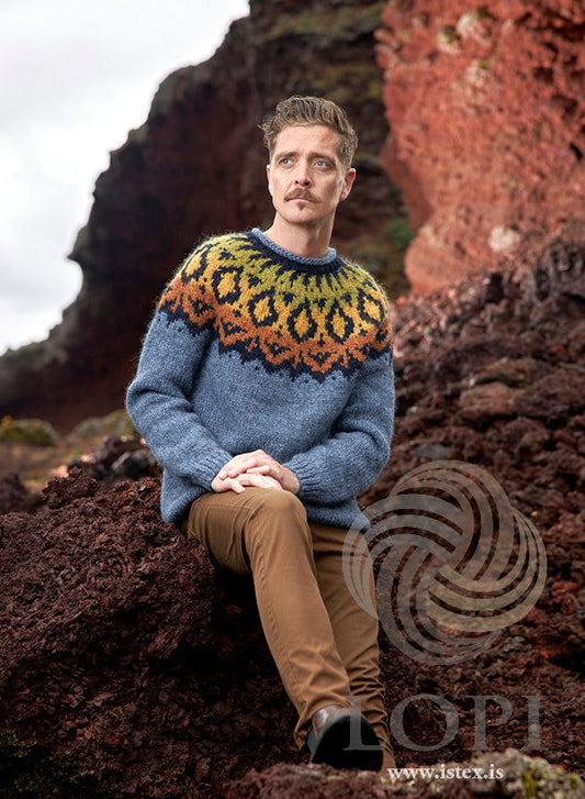 Jóker sweater – strikkekit 🎭✨