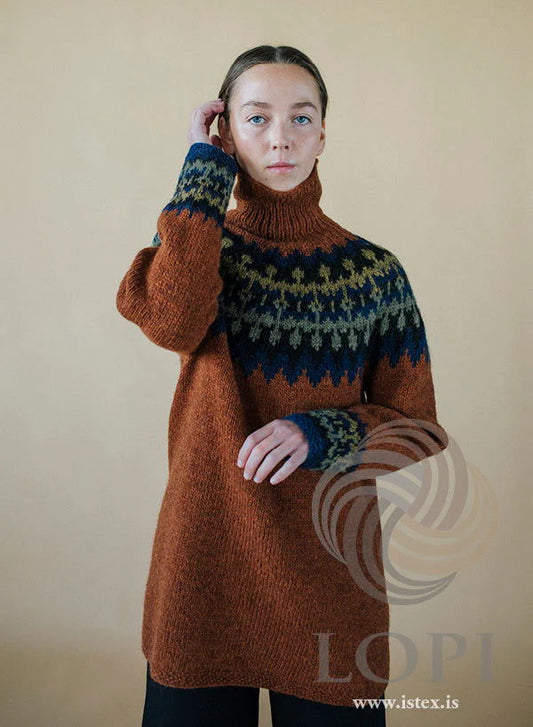 Kastali sweater – Strikkekit  🏰✨ (42-08)