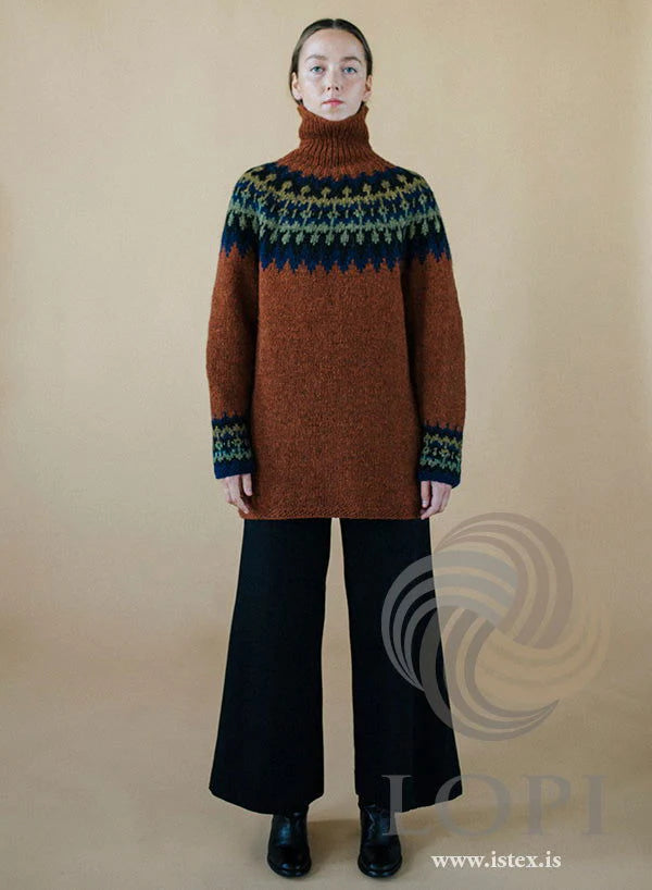 Kastali sweater – Strikkekit  🏰✨ (42-08)
