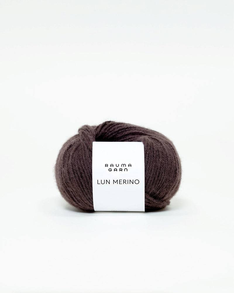 Lun Merino - Rauma - Mørk sjokolade (06)