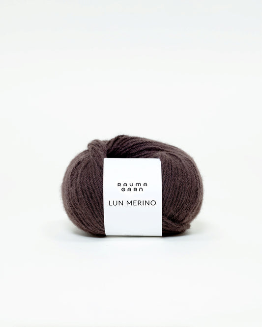 Lun Merino - Rauma - Mørk sjokolade (06)