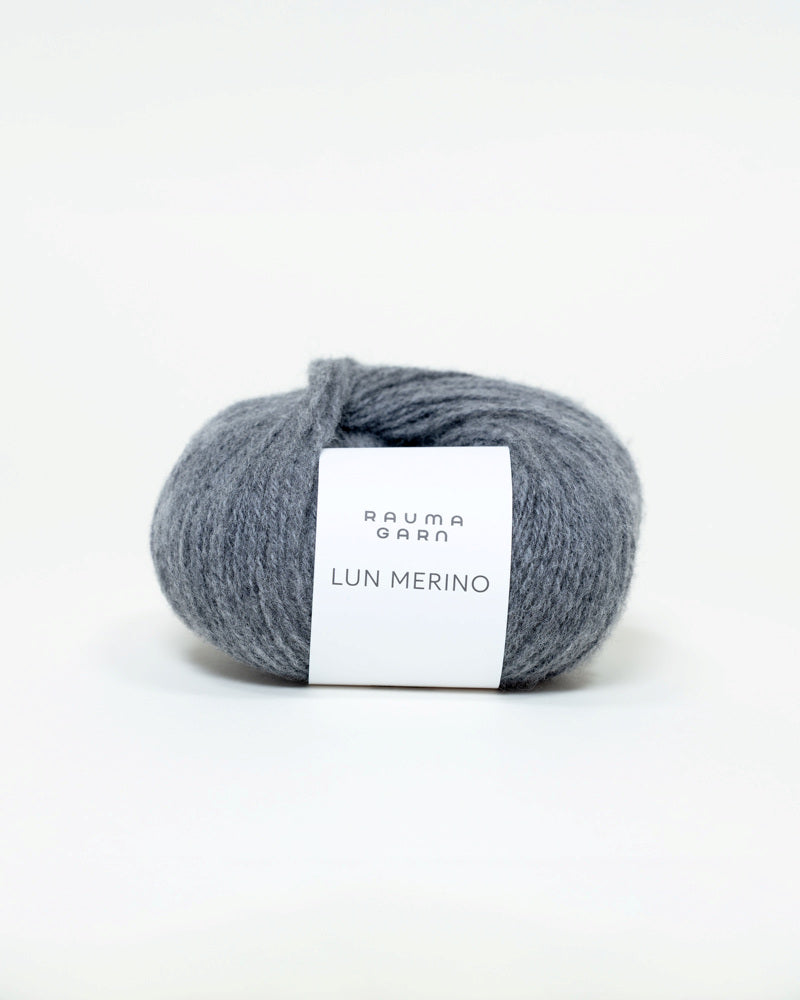 Lun Merino - Rauma - Mellomgrå (82)
