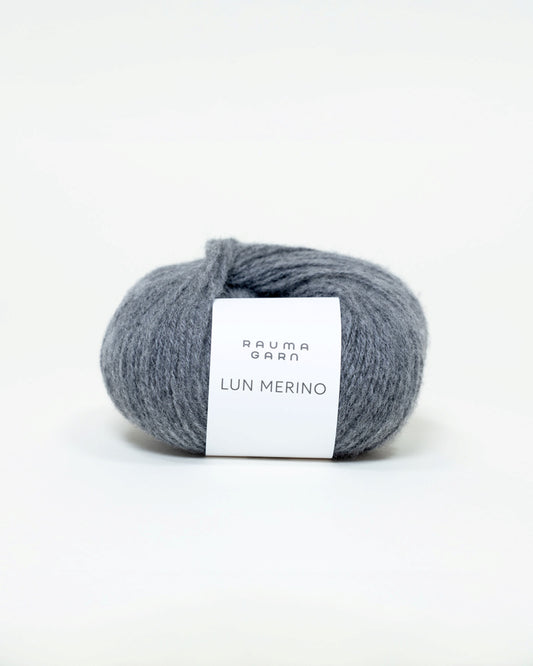 Lun Merino - Rauma - Mellomgrå (82)