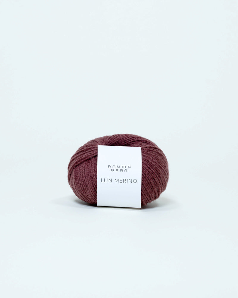 Lun Merino - Rauma - Støvet plomme (8800)