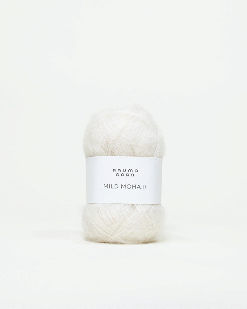 Rauma Garn - Mild Mohair - Natur (01)