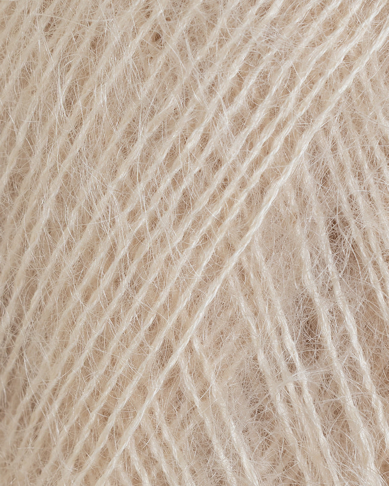 Rauma Garn - Mild Mohair - Lys beige (02)
