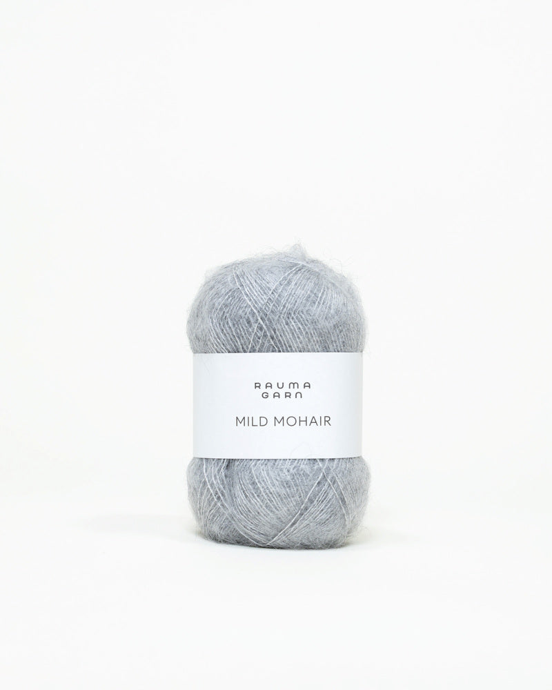 Rauma Garn - Mild Mohair - Grå (06)