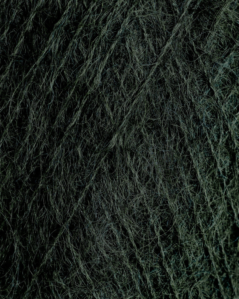 Rauma Garn - Mild Mohair - Dyp grønn (24)