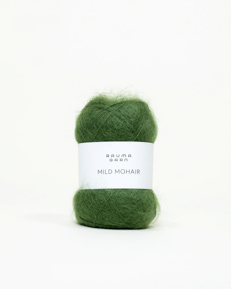 Rauma Garn - Mild Mohair - Grønn (25)
