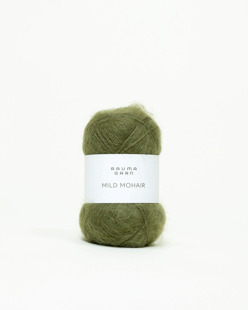 Rauma Garn - Mild Mohair - Skogsgrønn (26)