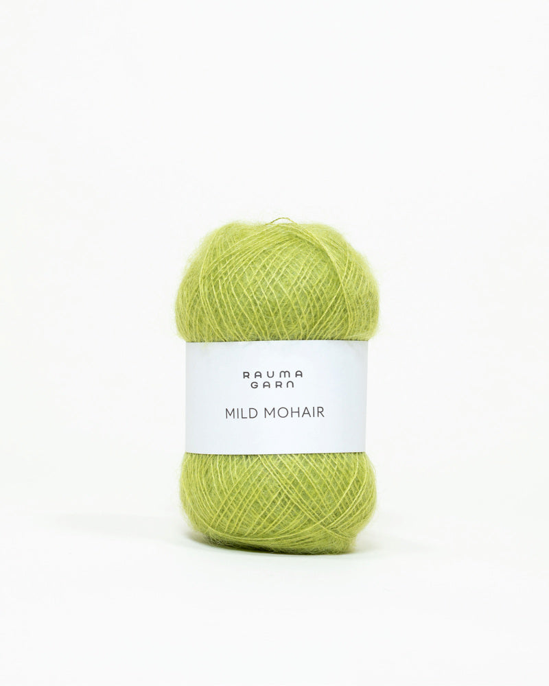 Rauma Garn - Mild Mohair - Spiregrønn (28)