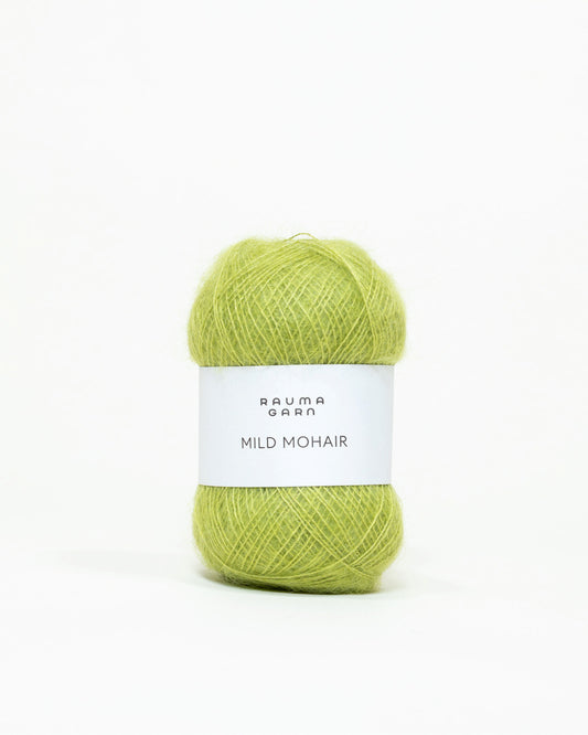 Rauma Garn - Mild Mohair - Spiregrønn (28)