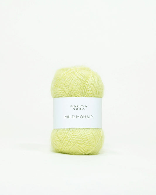 Rauma Garn - Mild Mohair - Lys lime (29)