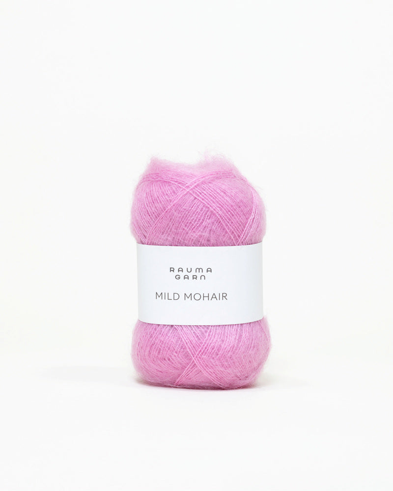 Rauma Garn - Mild Mohair - Rosa (33)